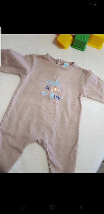 Pyjama bébé taille 1 mois