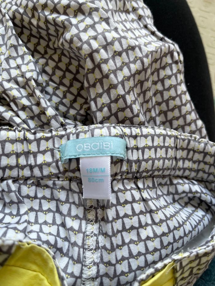 Pantalon fille fluide neuf Obaïbi taille 18 mois - photo numéro 3