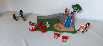 Playmobil, lot parc de loisir 