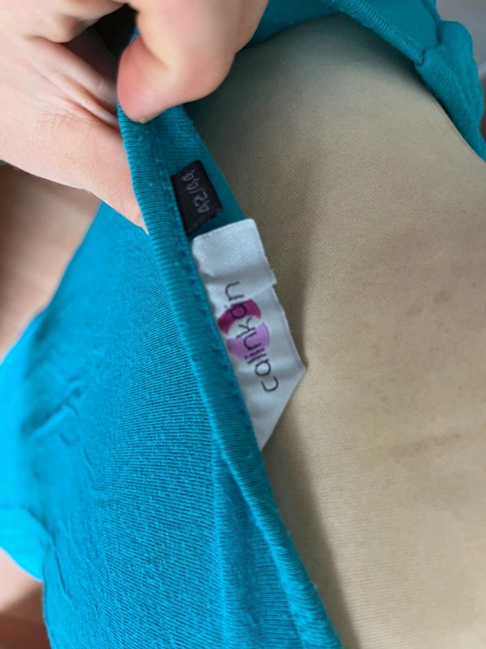 Belle robe courte MC grossesse et allaitement T. 42/44 - photo numéro 6