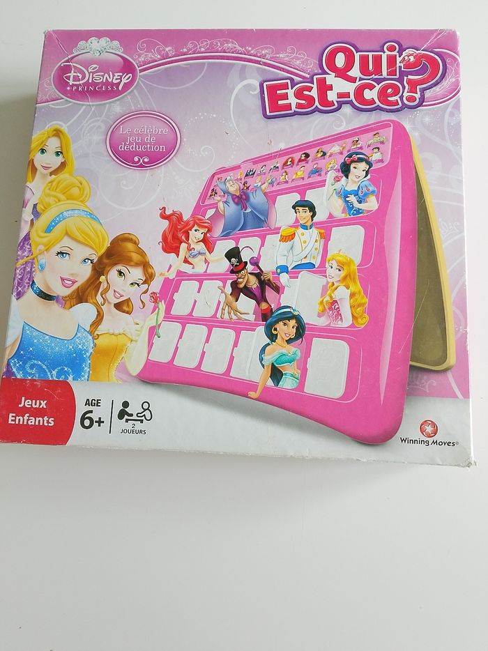 Qui est ce ? Disney princess winning moves complet sans notice