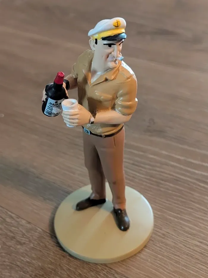 Figurine Tintin - Allan provoque Haddock - photo numéro 2