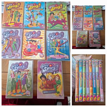 Lot de 8 DVD Totaly Spies