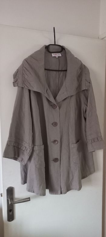Veste en lin toscane