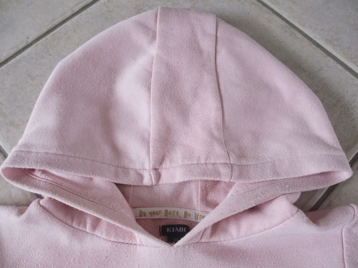 Sweat-shirt à capuche fille Kiabi - 8 ans - photo numéro 3