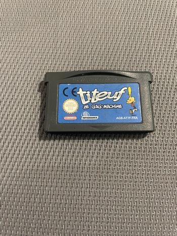 Titeuf Ze Gag Machine Jeu Nintendo Game Boy Advance FR