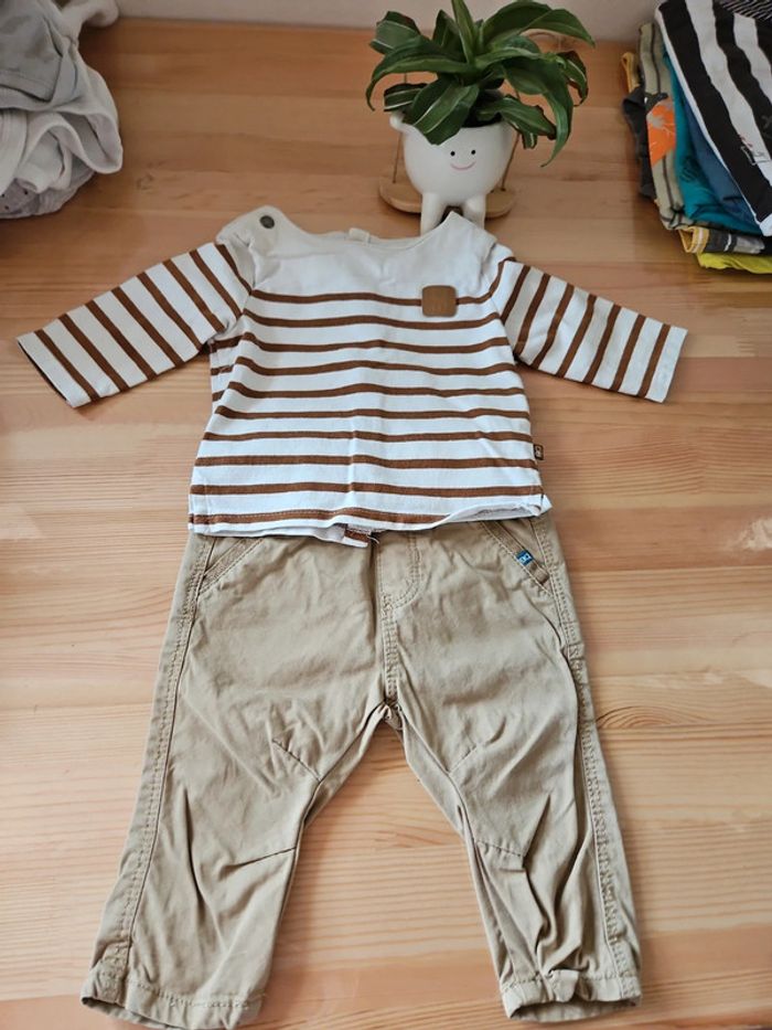Ensemble bébé garçon 3 mois