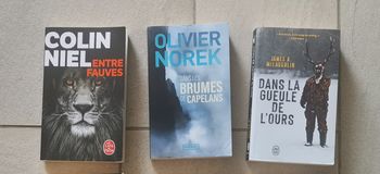 3 romans Primés - Colin Niel Olivier Norek James A McLaughlin