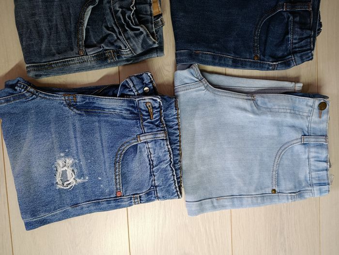 Lot de shorts en jean garçon taille 12 ans - photo numéro 3