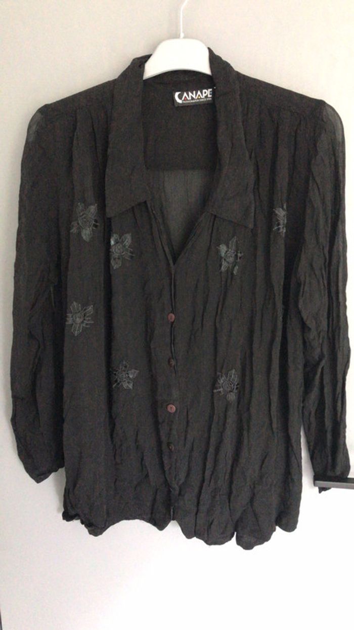 Chemisier transparent