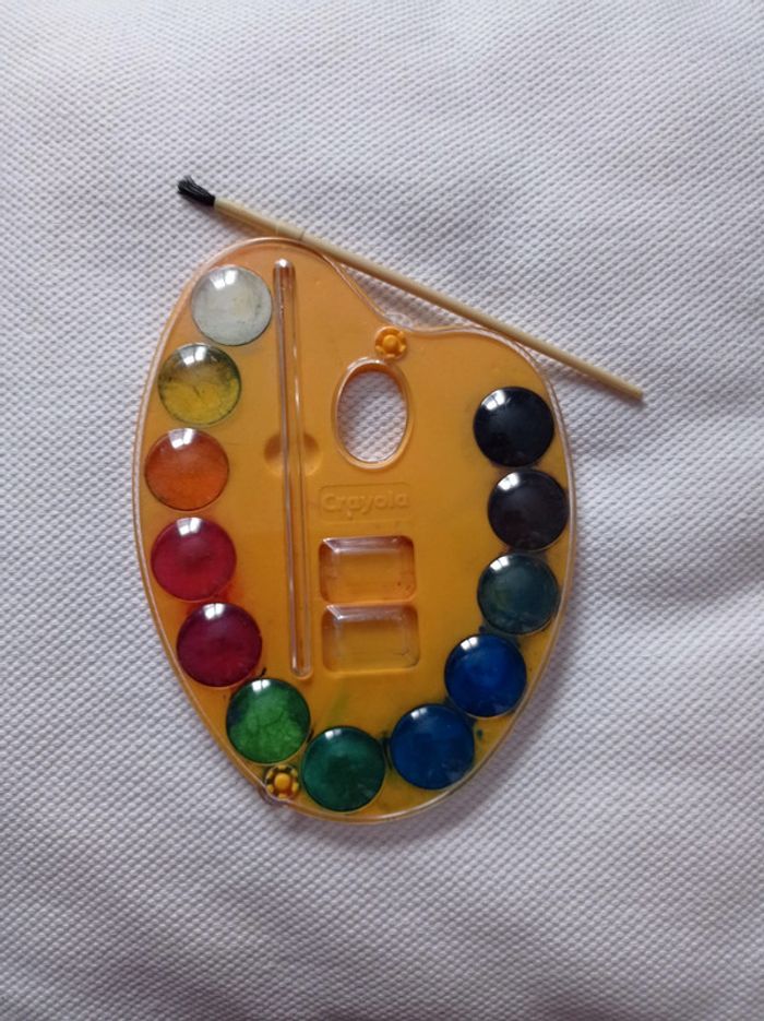 Palette peinture Crayola