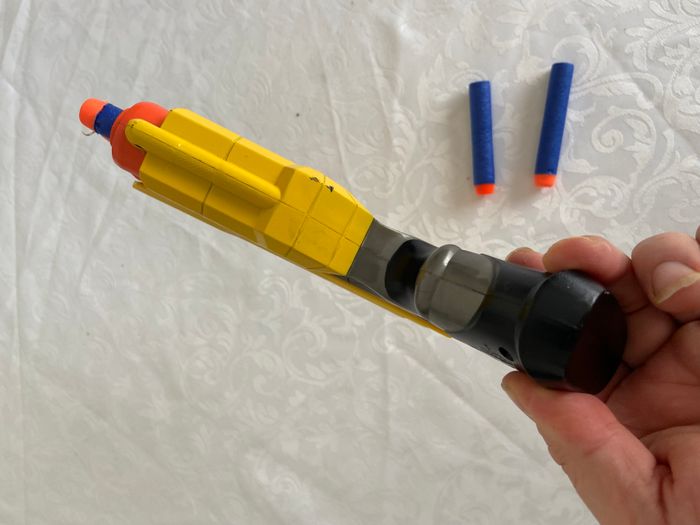 Pistolet Nerf Scout IX-3 + 5 fléchettes - photo numéro 4
