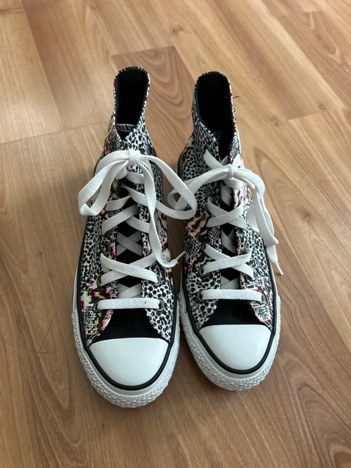 Baskets converse neuves en 38 imprimé serpent - photo numéro 2