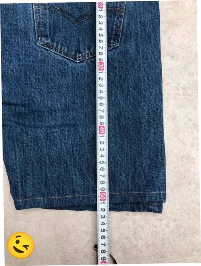 Short Levi's 501 W32 FR42 Bleu Femme Women #SHO11 - photo numéro 4