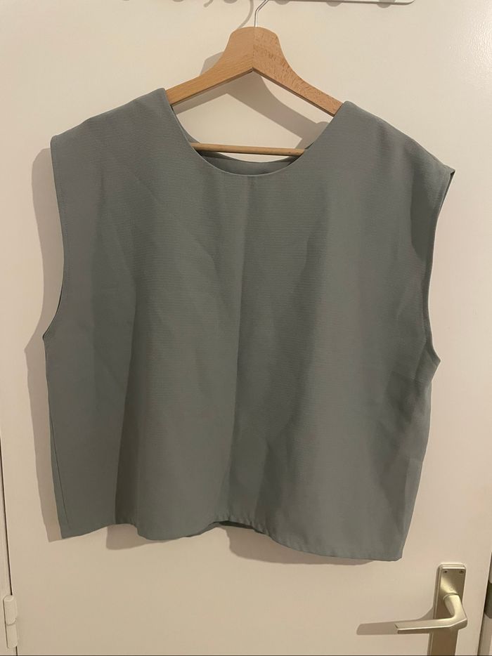 Ensemble 3 pièces femme – Veste brodée + pantalon + top - photo numéro 3