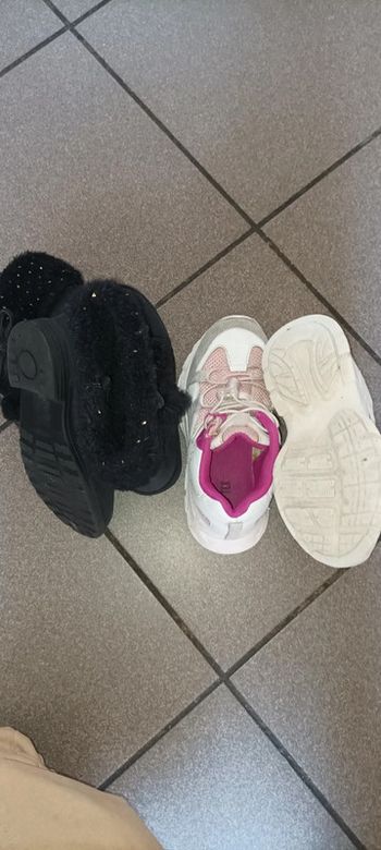 Lots basket et bottines enfants