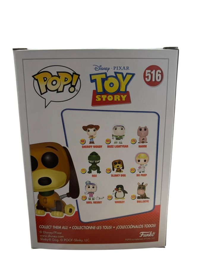 Figurine Funko Pop Disney Pixar Toy Story Slinky Dog 516 neuf - photo numéro 2