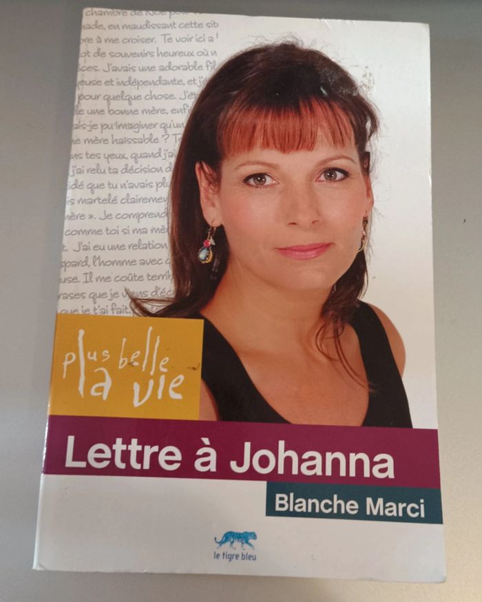 Livre lettre a Johanna