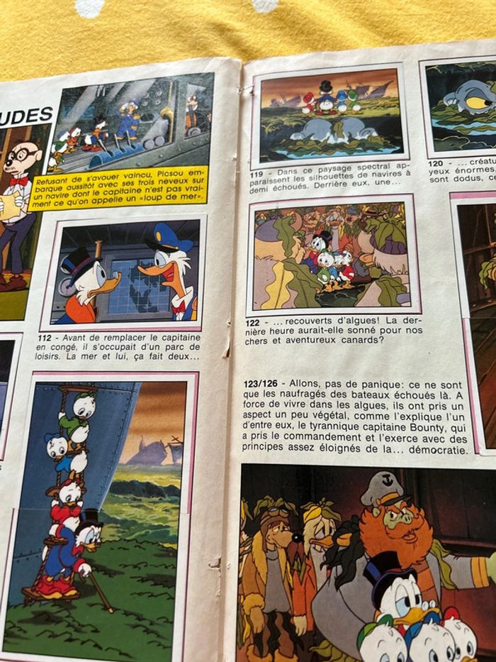 Livre à vignette panini - complet à 95 % 1987 Disney ducktales - la bande à picsou - photo numéro 10