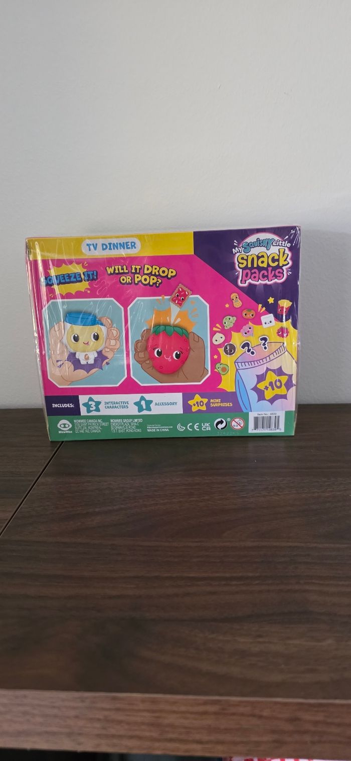 My squishy little snack pack tv dinner - photo numéro 3