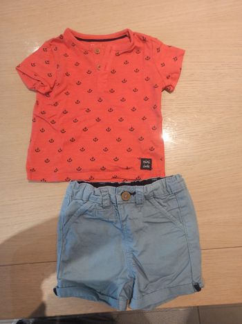 Short et t-shirt