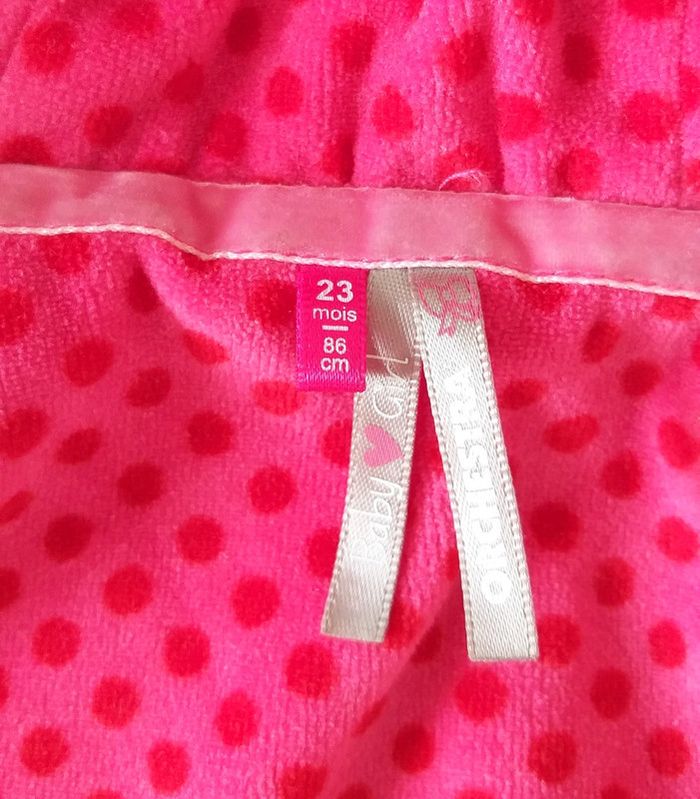 Manteau Orchestra rouge/rose - photo numéro 4