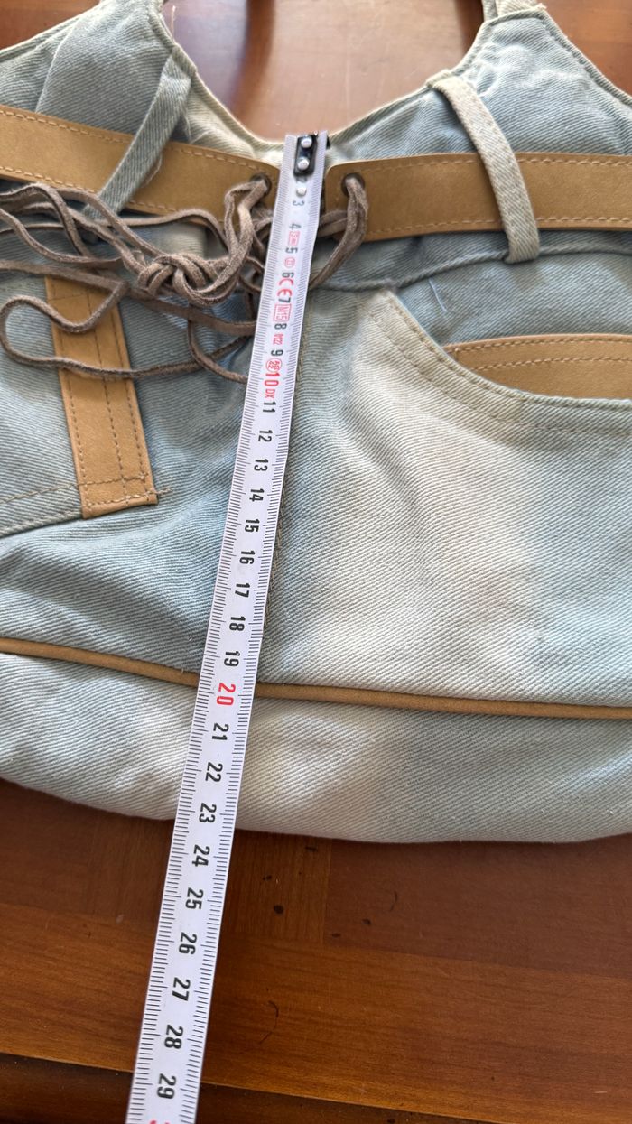 Petit sac à main jeans, mick gwend - photo numéro 4