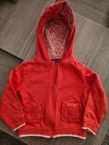 Gilet zippé Sergent Major 3 ans en très bon état
