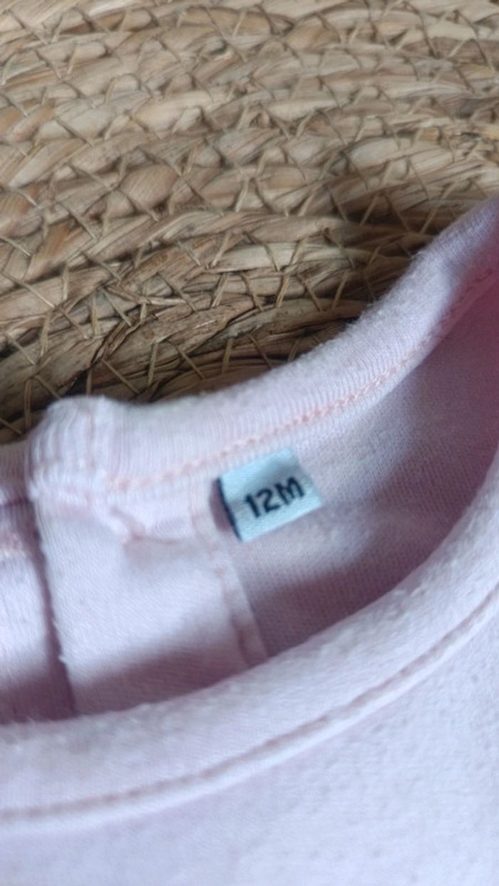 Haut manches longues 12 mois fille - photo numéro 4