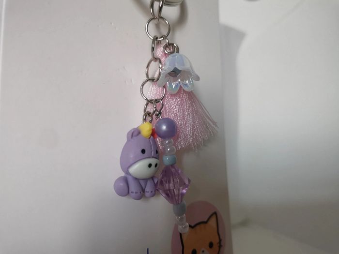Porte clé "Moo et ses protecteurs féériques" - photo numéro 2