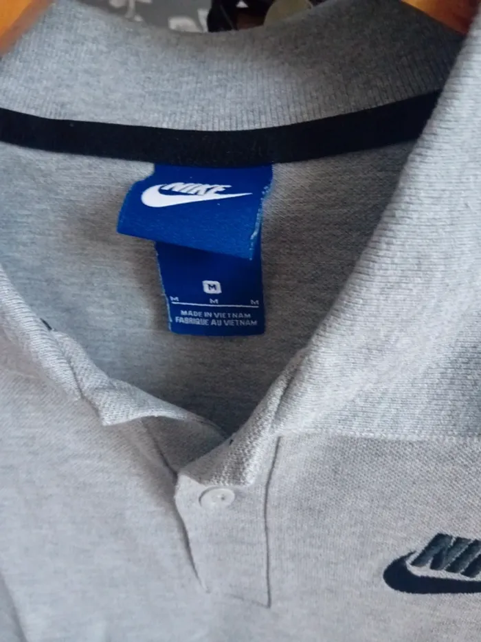 Polo nike brodé taille m - photo numéro 4