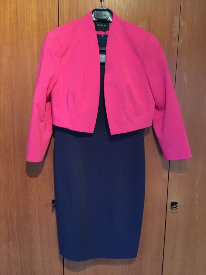 Robe bleu marine Orsay Taille 38 neuve - photo numéro 3