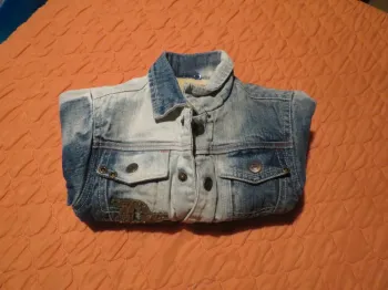 veste en jeans garçon taille 12 mois