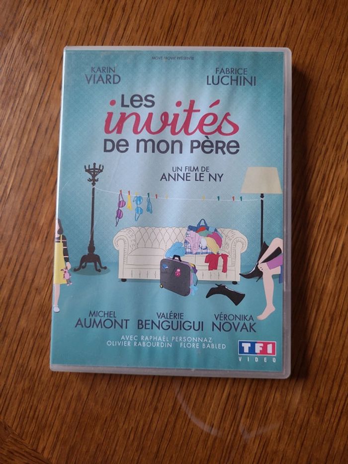dvd les invites de mon père