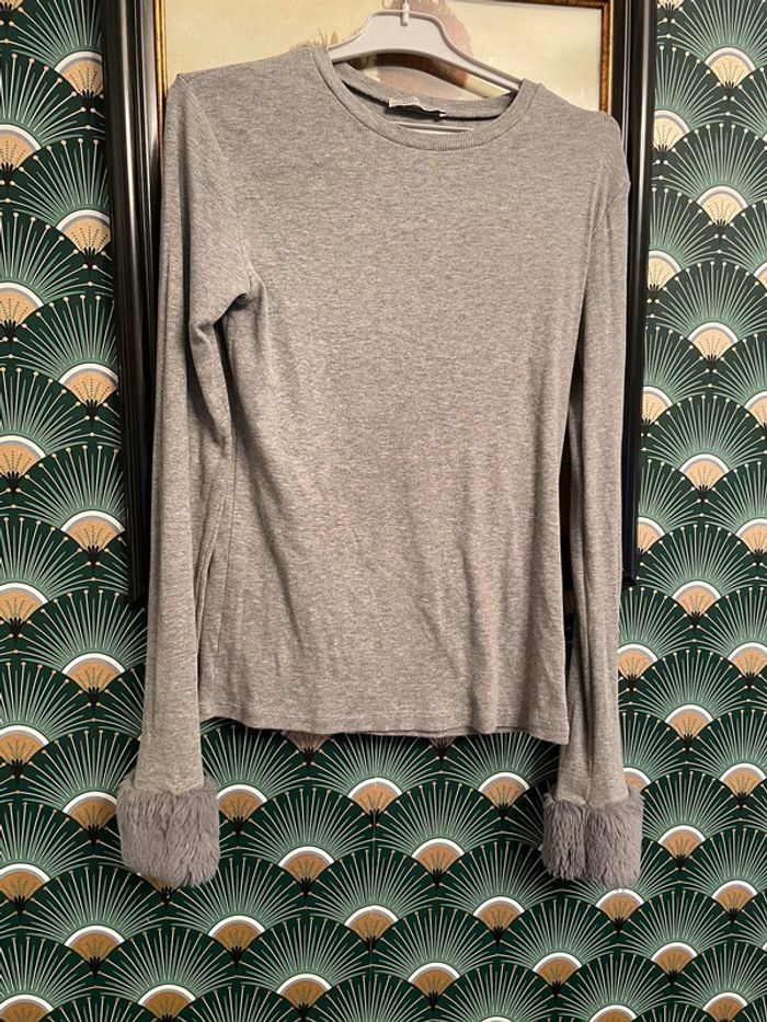 Tee shirt manche longue taille L zara