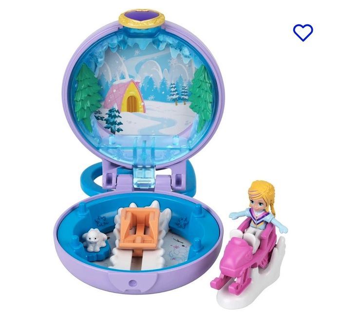 Polly Pocket de voyage cabine de neige Mattel - photo numéro 4