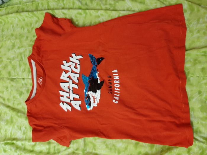 lot de 2 ensembles short + t shirt 6 / 7 ans - photo numéro 3