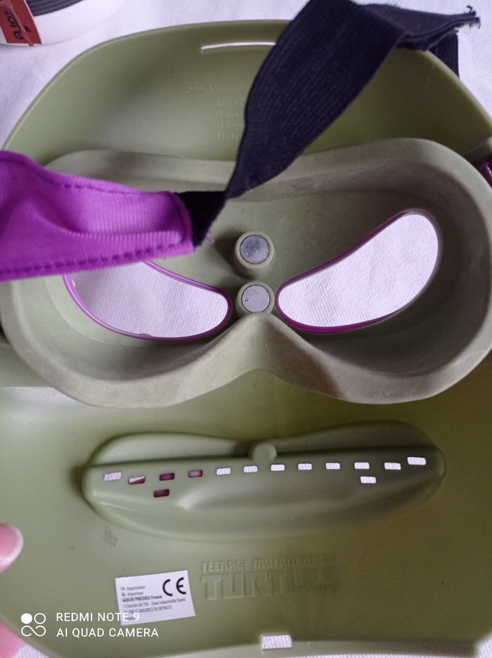 Masque tortues ninja violet / donatelo - photo numéro 3