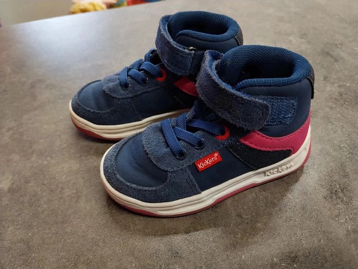 paire de baskets garcon kickers pointure 20 - photo numéro 2