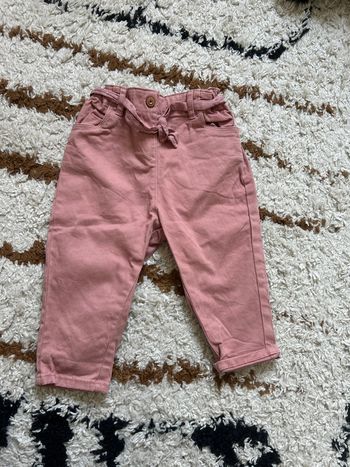 Jeans rose fille