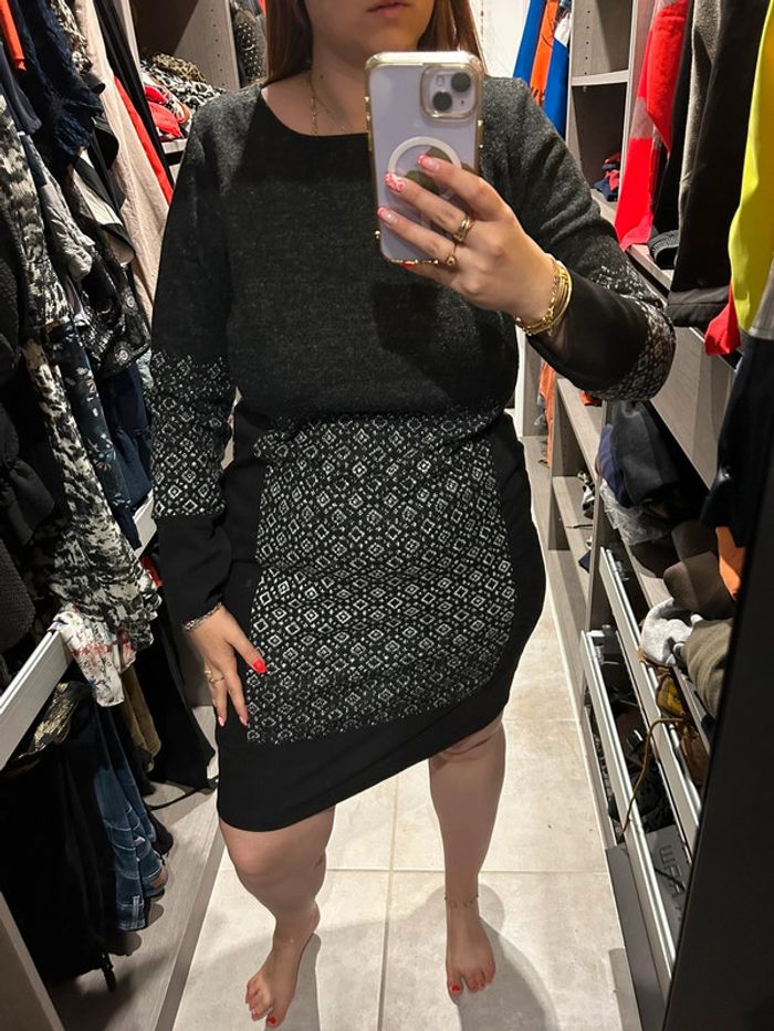 Robe d’hiver Terre de fées T44-46