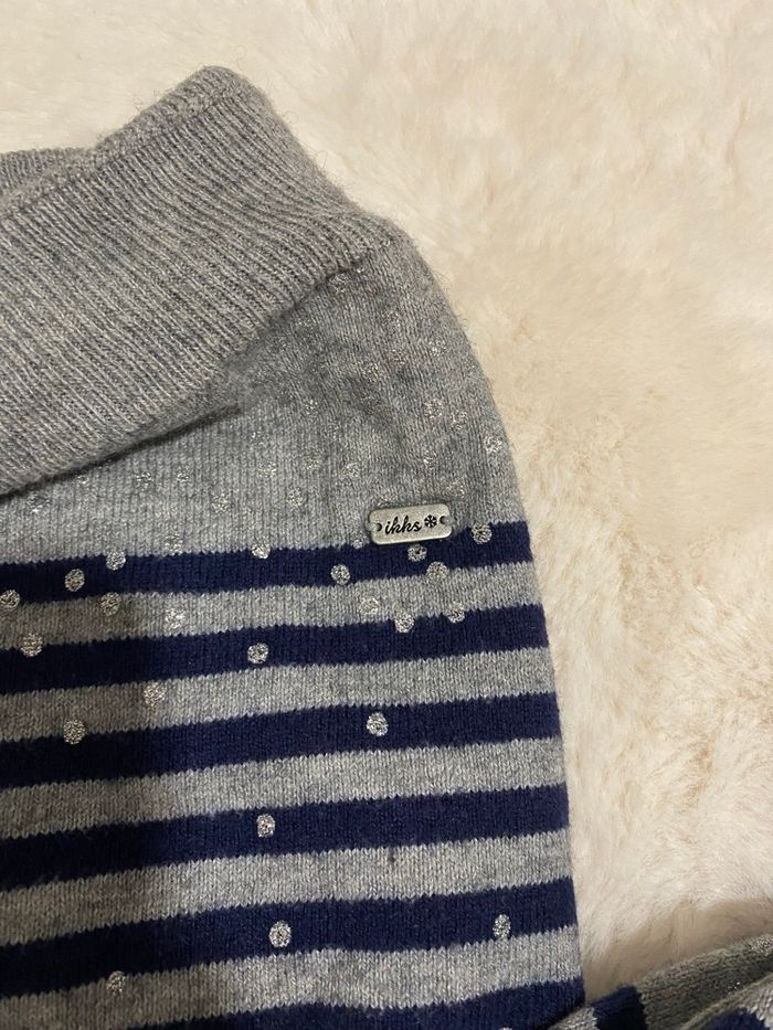 🧤 Ensemble bonnet et snood IKKS doublé polaire - Taille 5 ans - photo numéro 3