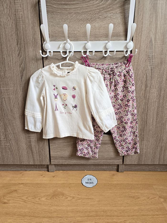 Vêtement Bébé Fille - Ensemble - Sergent Major - 24 mois 86 cm - photo numéro 2