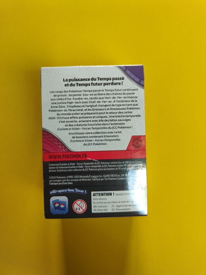 Bundle pokémon ev5 Forces temporelles - photo numéro 4