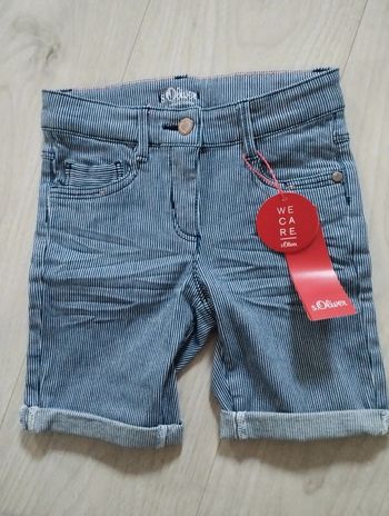 Bermuda S. Oliver fille taille 7 ans neuf