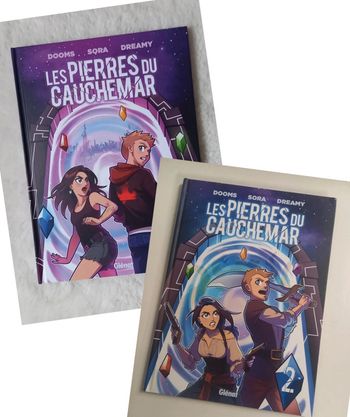 👻lot de 2 livres les pierres du cauchemar tome 1 et 2👻
