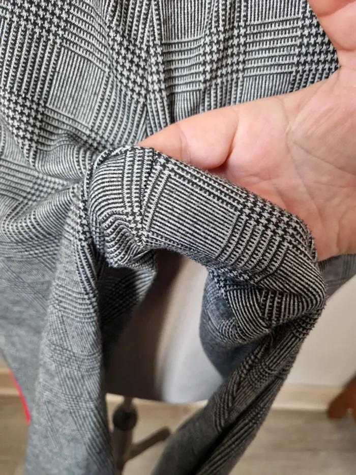 Pantalon jogging s oliver a carreaux prince de galle taille 46 - photo numéro 7