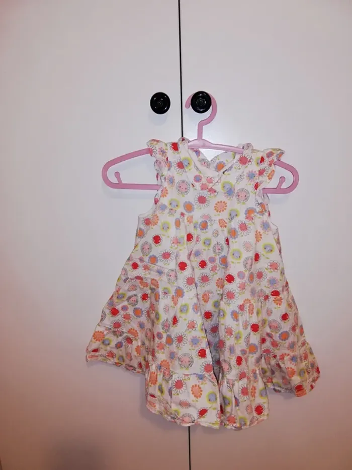 Robe longue été 9mois 71cm Orchestra - photo numéro 2