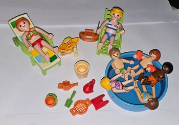 Playmobil personage piscine