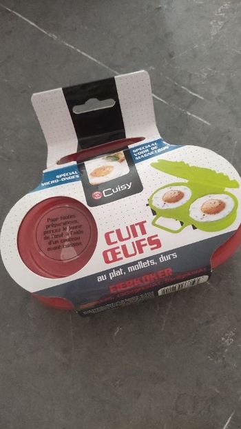 Cuit oeufs micro-ondes